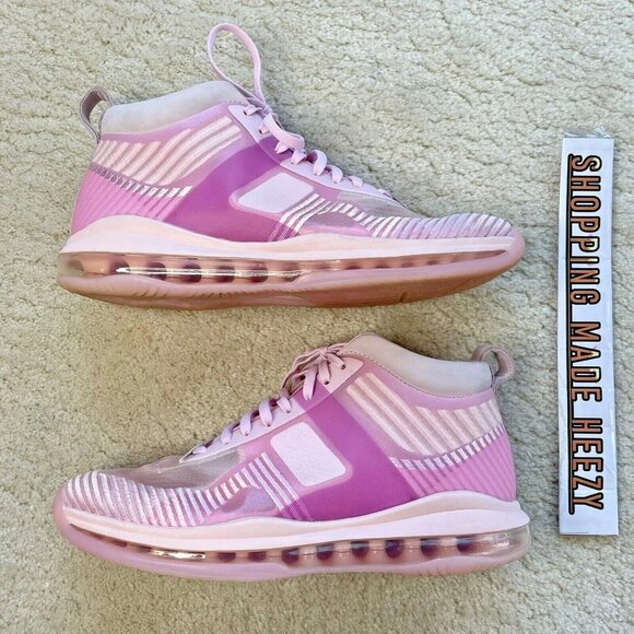 [US 10] LEBRON JAMES ICON x JOHN ELLIOT NIKE Collab Basketball Shoes Tulip Pink - Picture 1 of 8